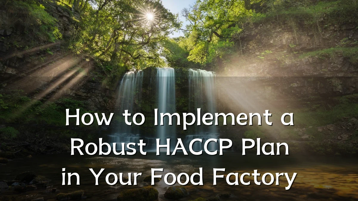 How to Implement a Robust HACCP Plan in Your Food Factory