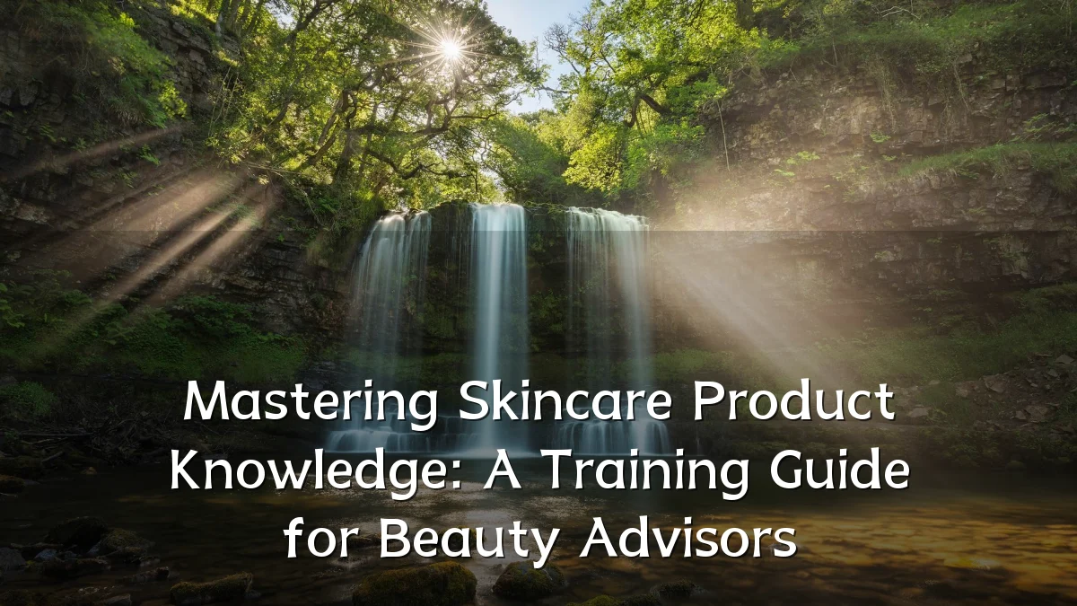 Mastering Skincare Product Knowledge: A Training Guide for Beauty Advisors