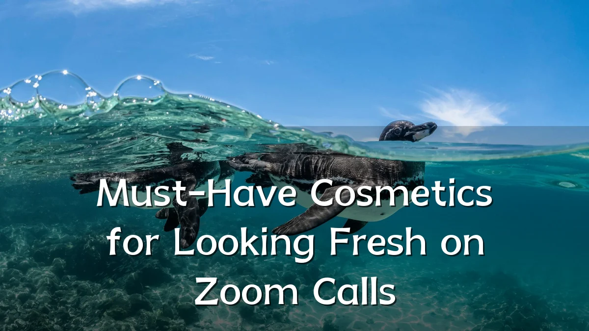Must-Have Cosmetics for Looking Fresh on Zoom Calls