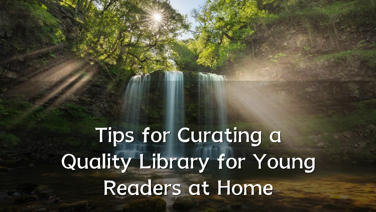 Tips for Curating a Quality Library for Young Readers at Home