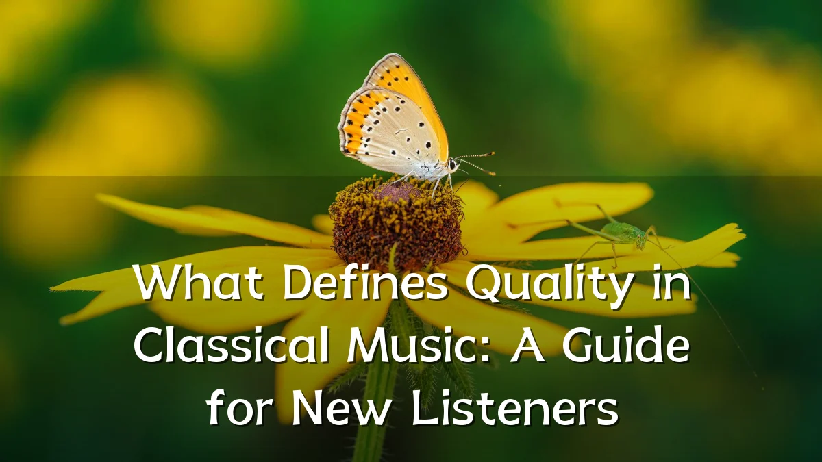 What Defines Quality in Classical Music: A Guide for New Listeners