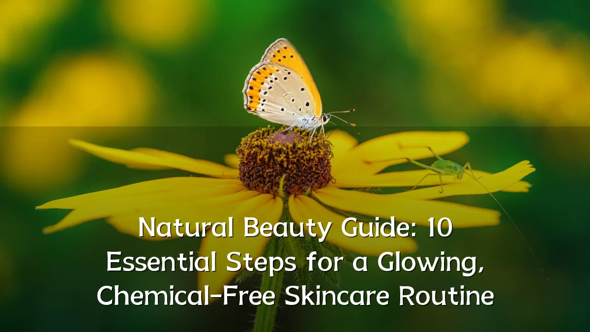 Natural Beauty Guide: 10 Essential Steps for a Glowing, Chemical-Free Skincare Routine