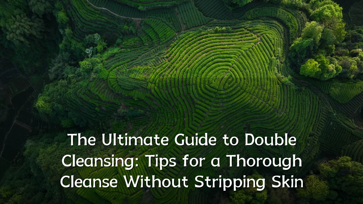 The Ultimate Guide to Double Cleansing: Tips for a Thorough Cleanse Without Stripping Skin