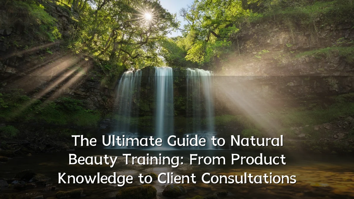 The Ultimate Guide to Natural Beauty Training: From Product Knowledge to Client Consultations