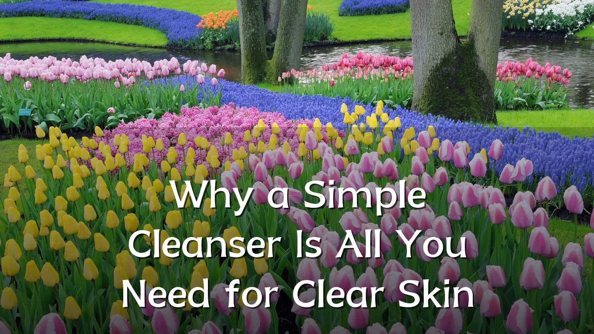 Why a Simple Cleanser Is All You Need for Clear Skin